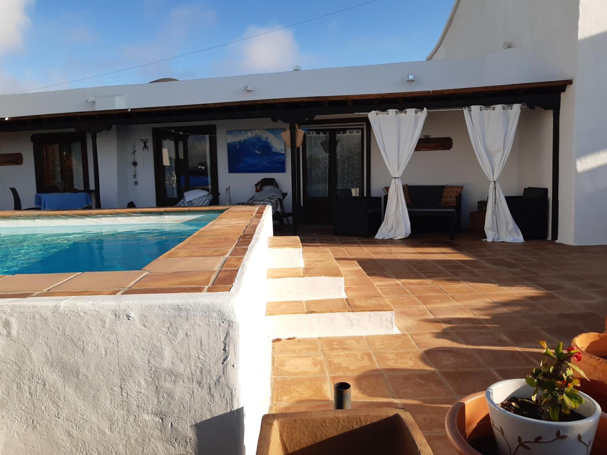 Tipica Lanzarote House Only Adults Bed and Breakfast Tías Værelse billede